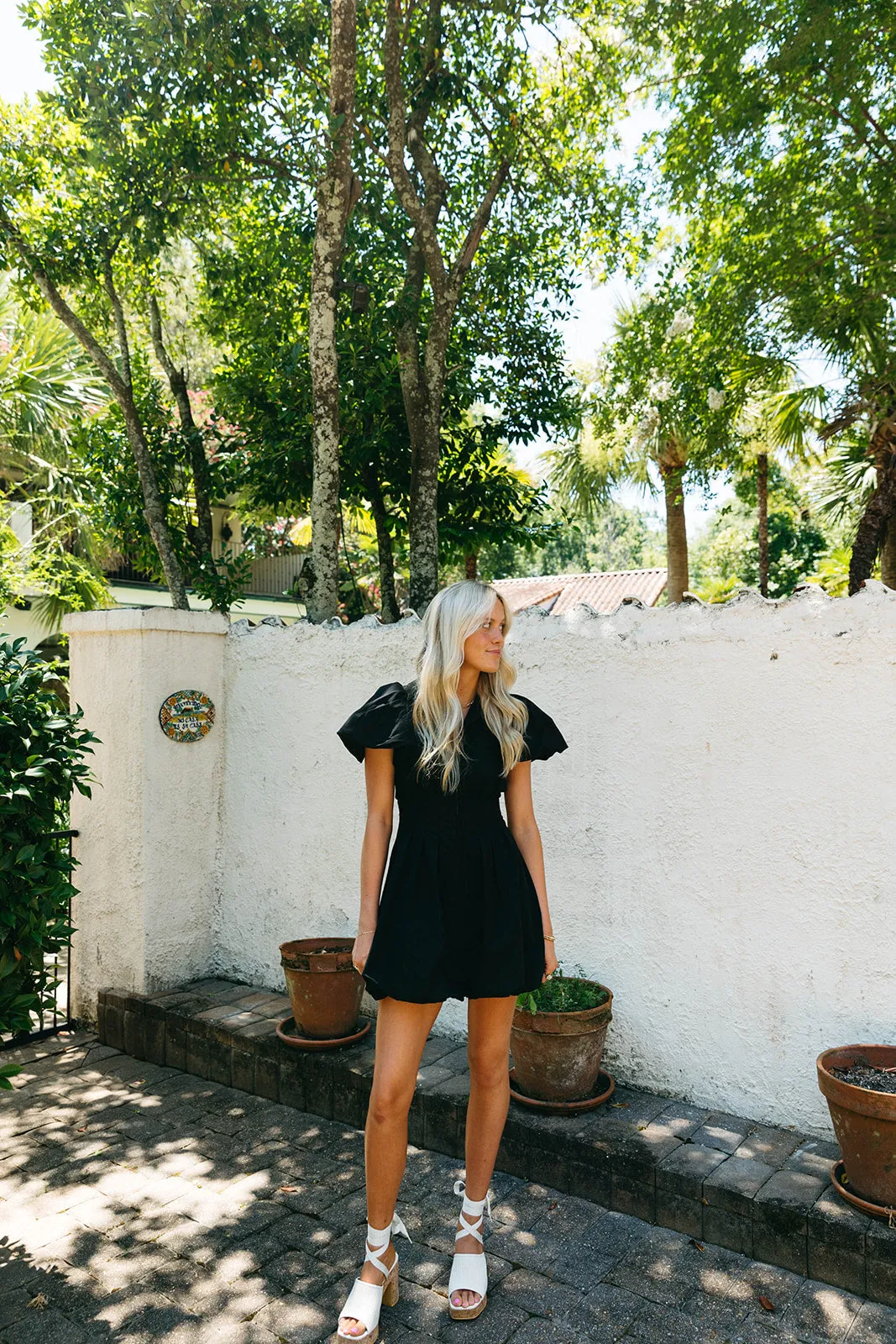 All Fun And Games Mini Dress - Black