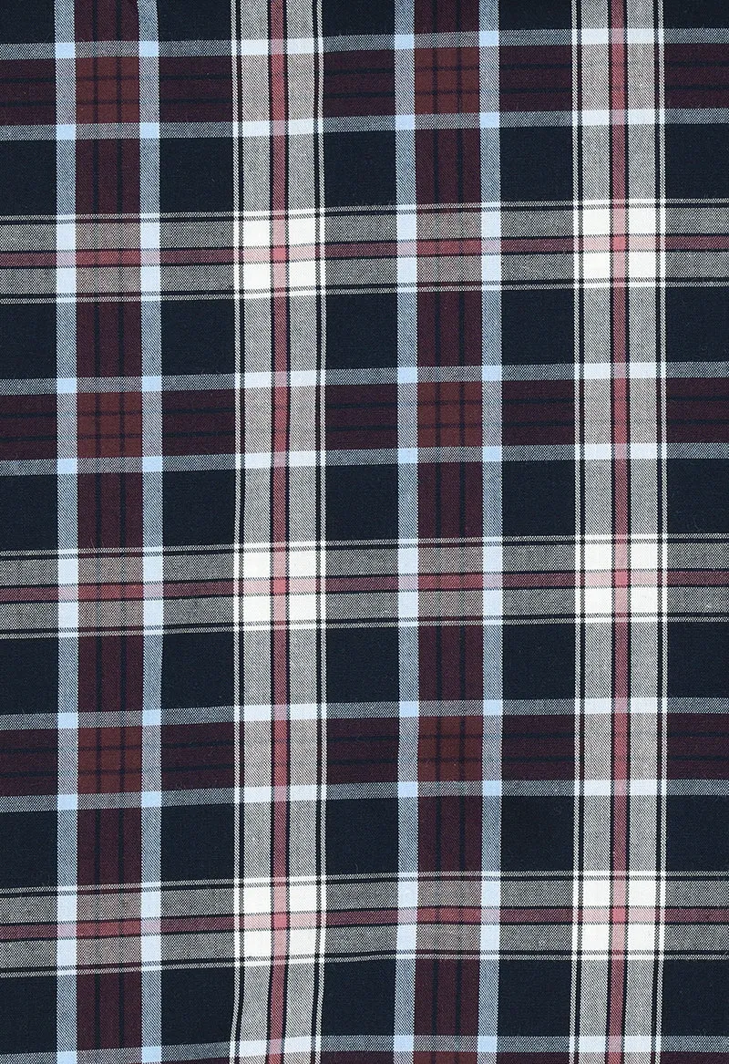 Black madras plaid checks / ITALIAN  102381-08