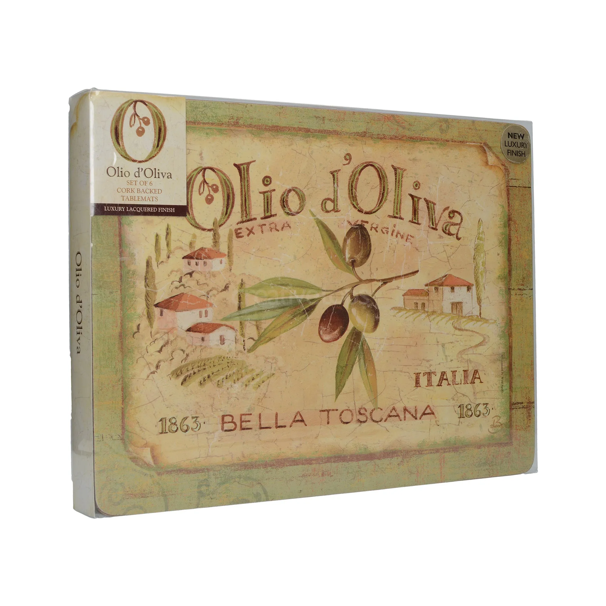 Creative Tops Olio DOliva Pack Of 6 Premium Placemats
