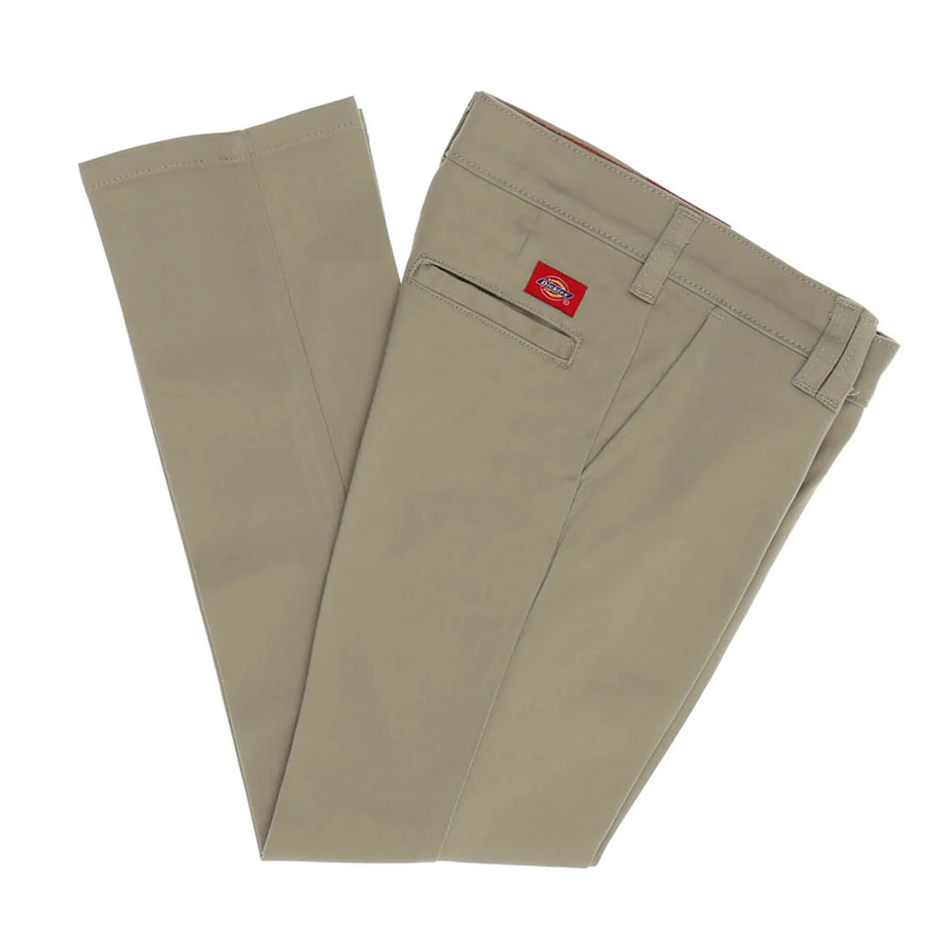 Dickies Girls Stretch Skinny Straight Pant (7-20) - Desert Sand