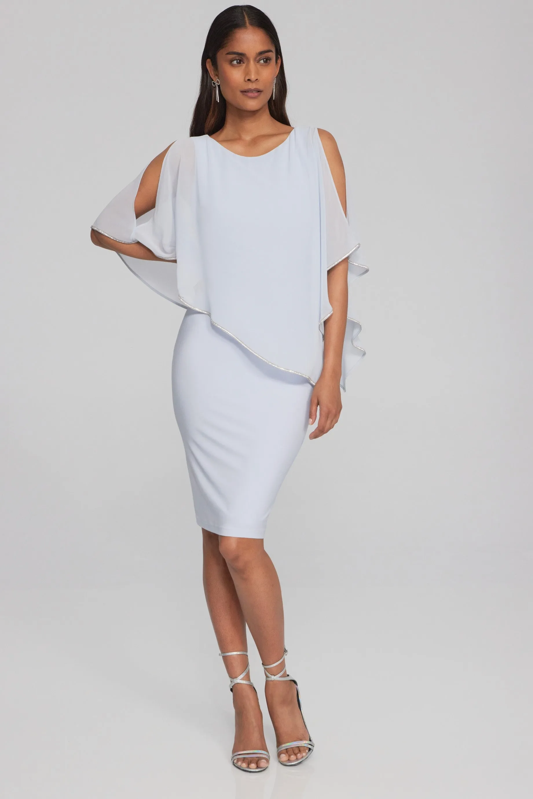 Joseph Ribkoff - 223762S24 Chiffon Overlay Dress