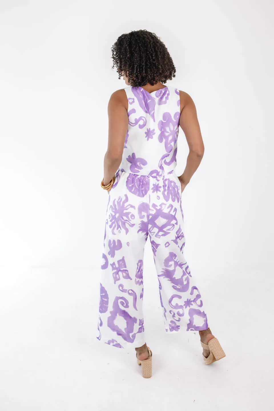 Laid Back Top - Lavender
