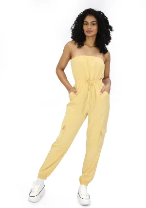 LPJS900 Khaki Jumpsuit de Mujer