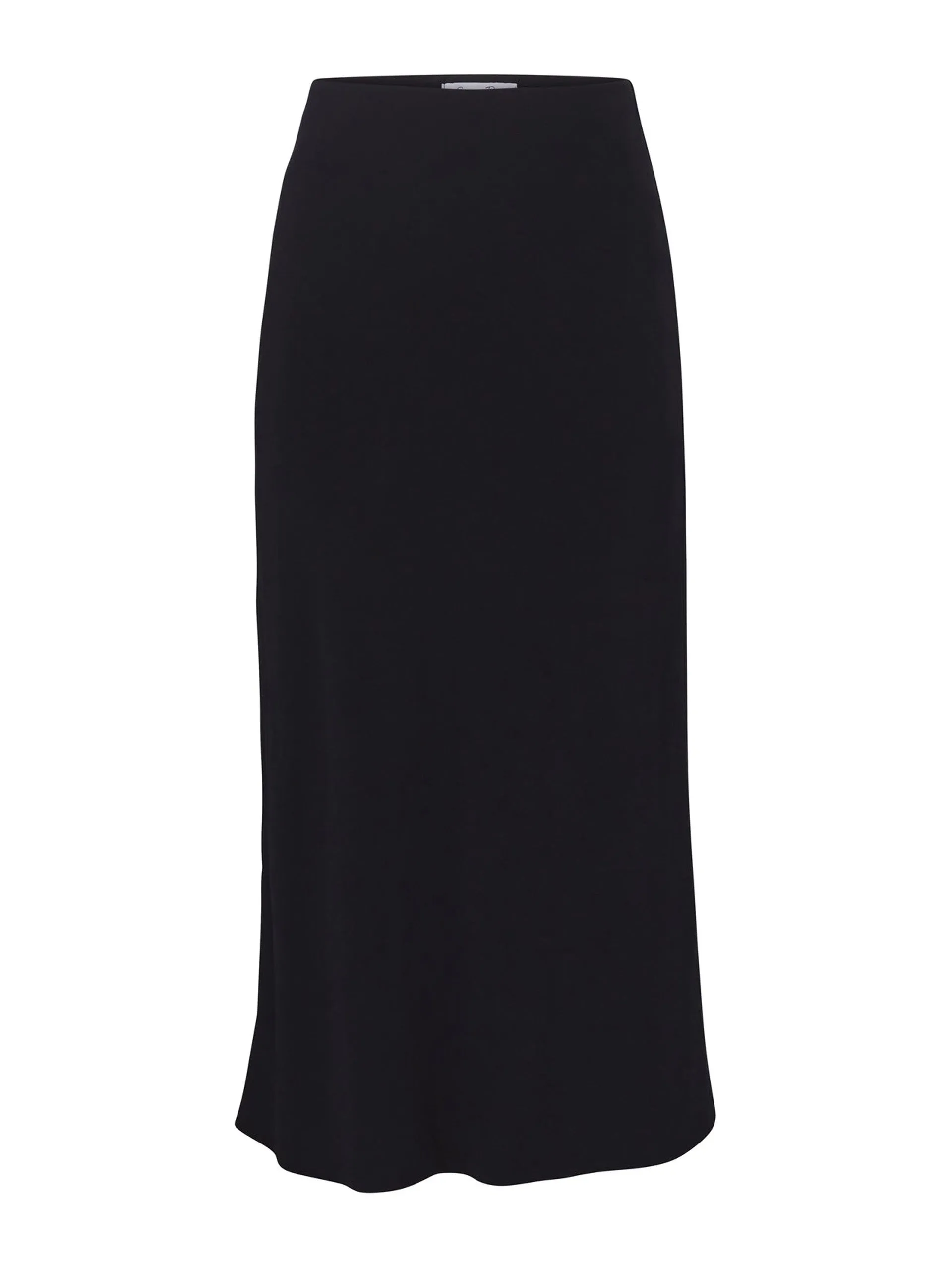 Matte Crepe Rey bias-cut skirt