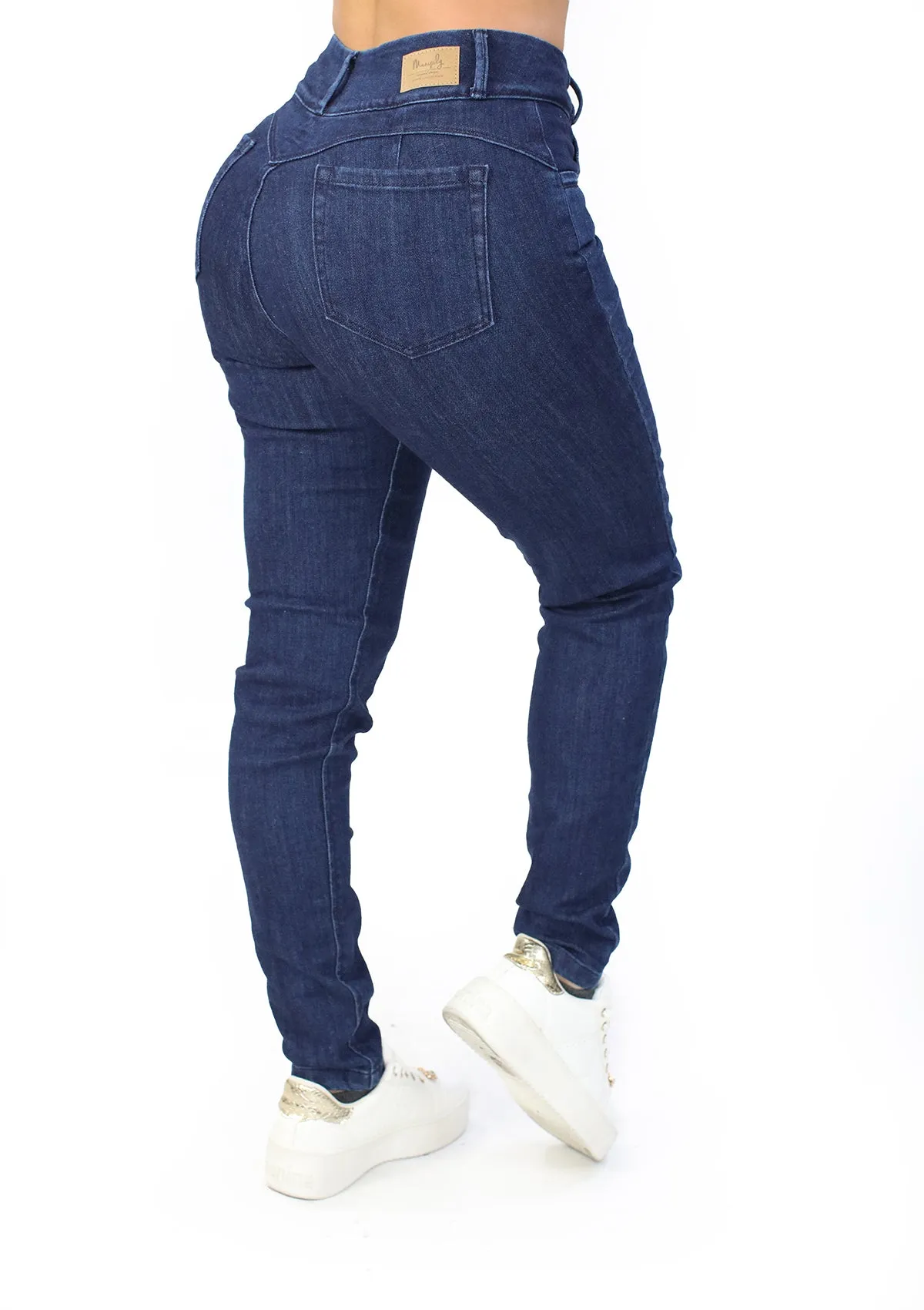 MRP21429 Dark Denim Skinny Jean by Maripily Rivera