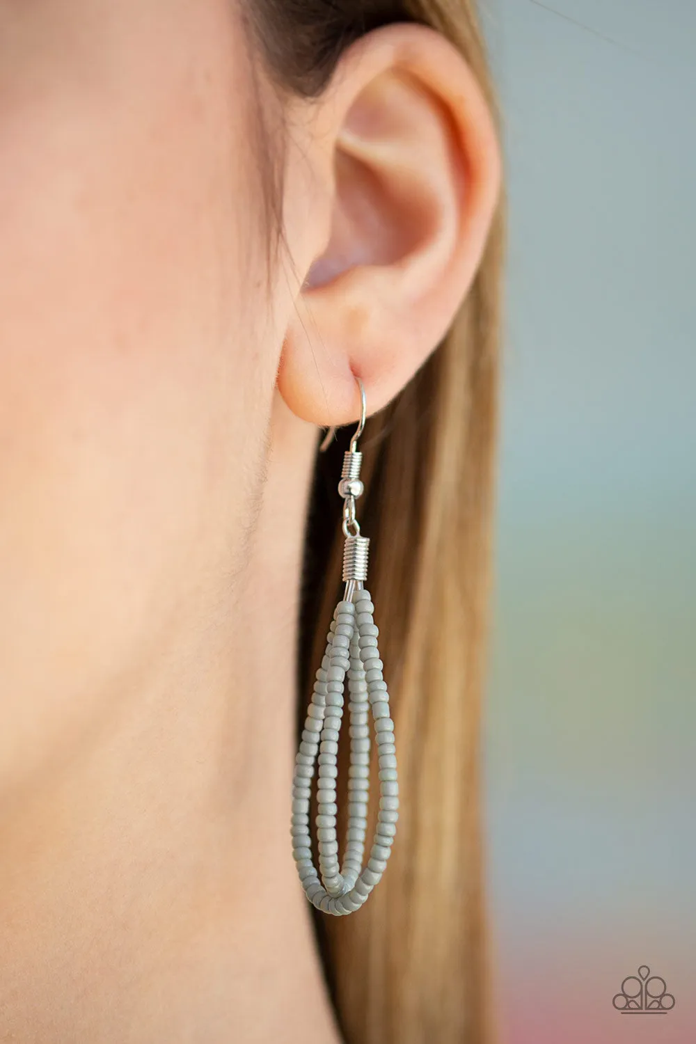 Paparazzi Accessories - Peacefully Pacific - Silver Necklace