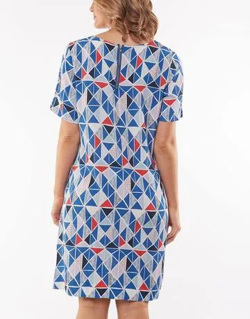 Pyramid Shift Dress