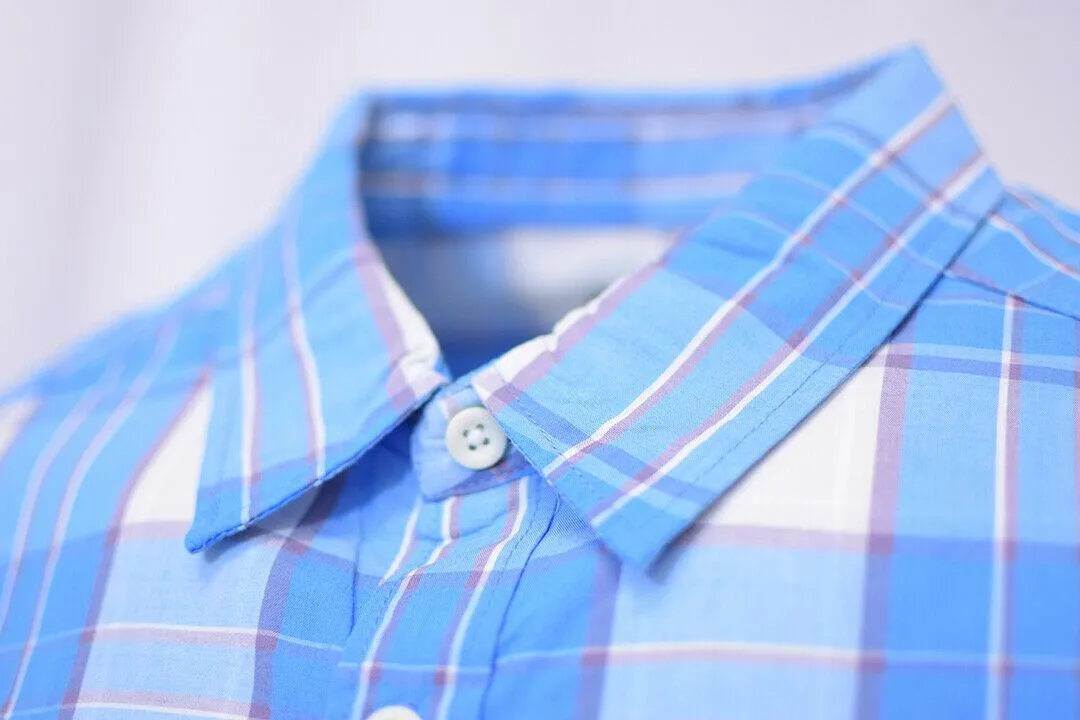 Quik Silver Men's Locked Down Plaid S/S Woven Shirt