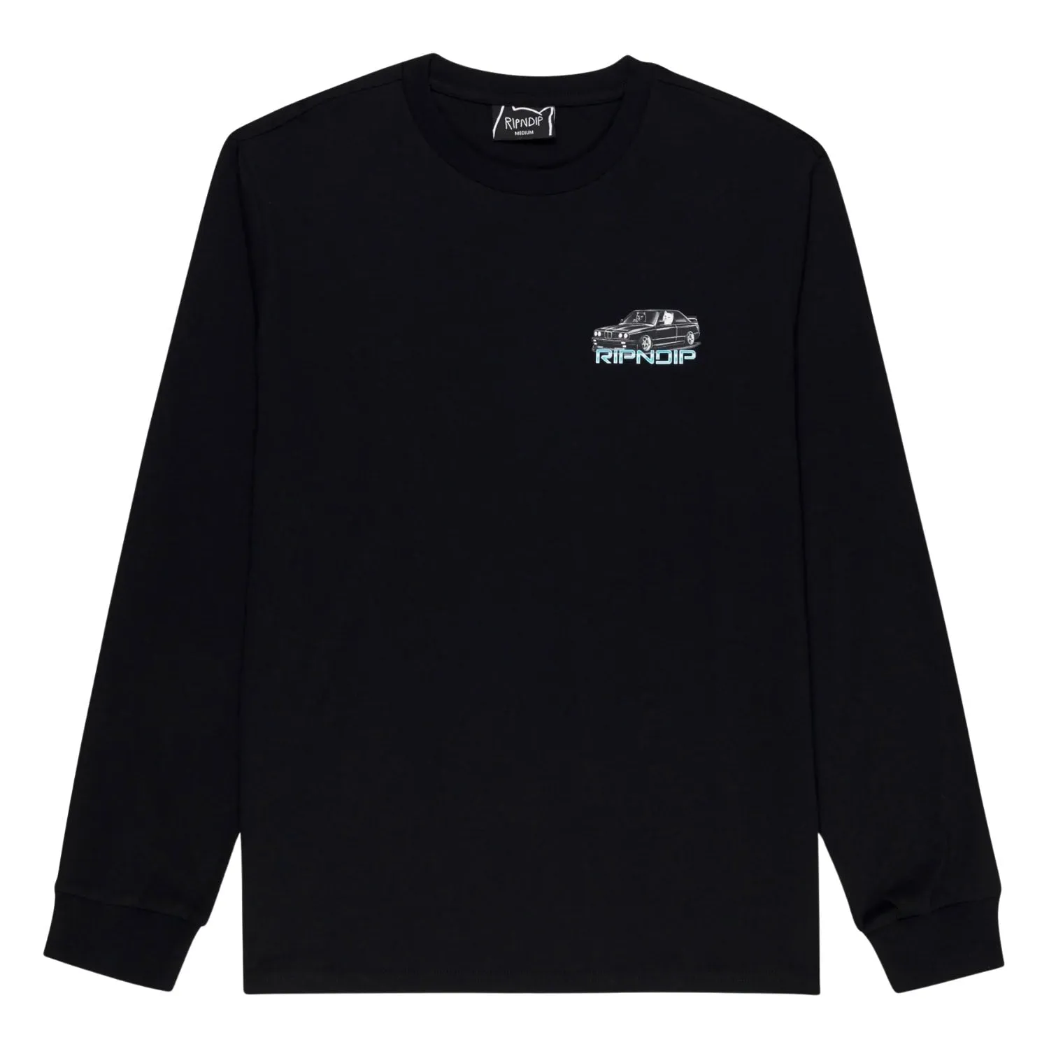 Ripndip Vroom Vroom Longsleeve T-Shirt - Black