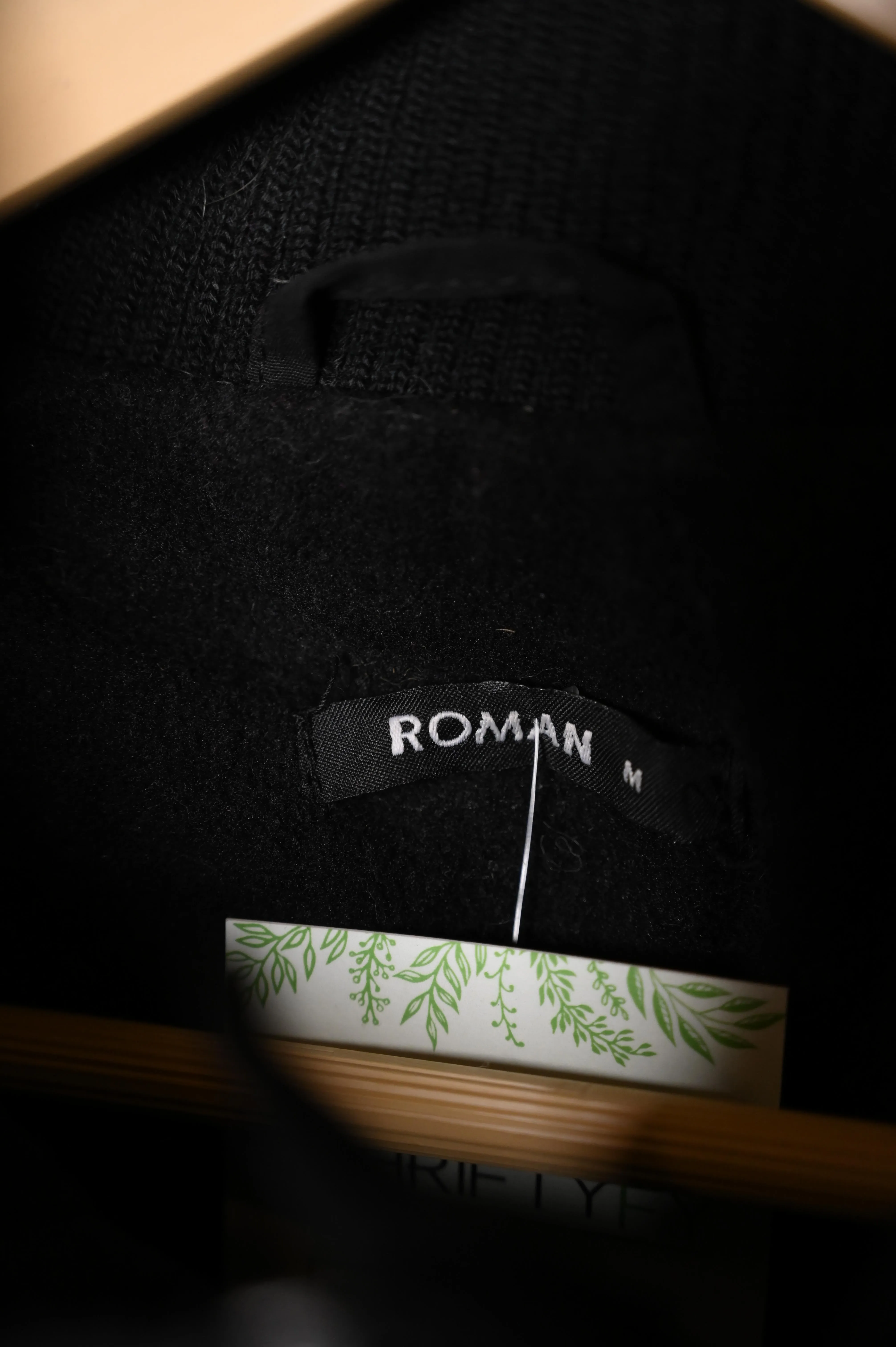 Roman Black Medium Jacket