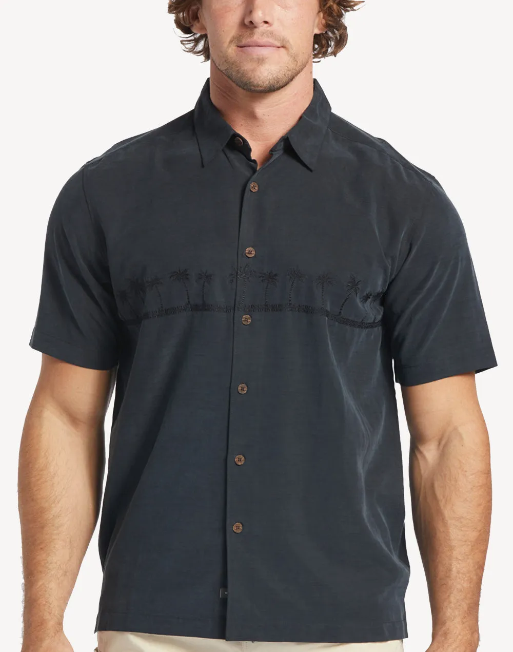Tahiti Palms 4 Short Sleeve Shirt
