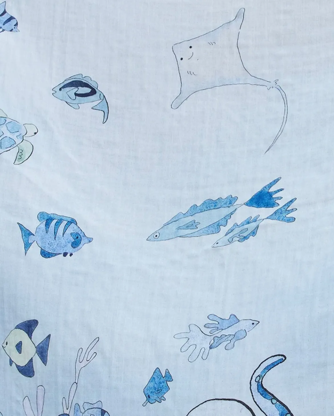 TIMO & VIOLET~ Shawl blanket in 4 prints