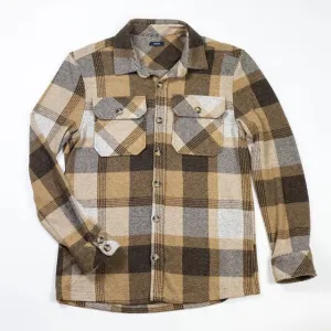 Vienna Plaid Shirt (Beige)